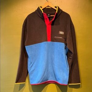 A24 Party Fleece Colorblock Pullover